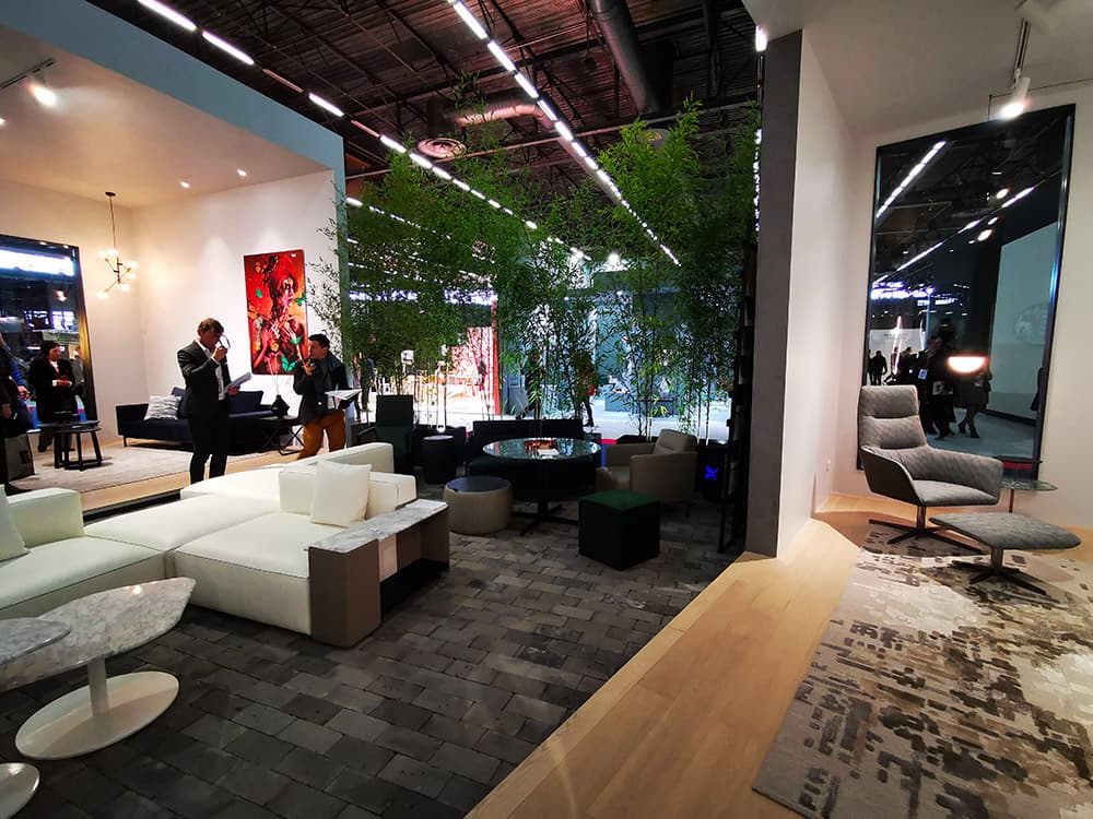 Stand Camerich : mobilier en situation