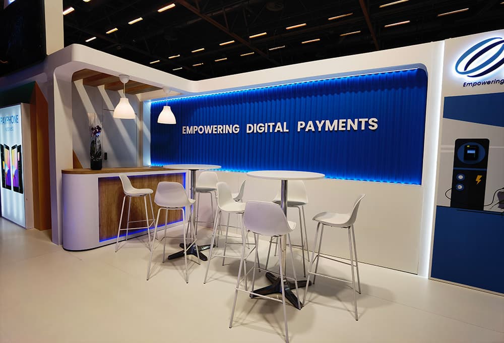 Stand PAX : espace de démonstration des terminaux