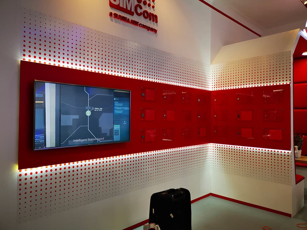 Stand SIMCom : vue d'ensemble